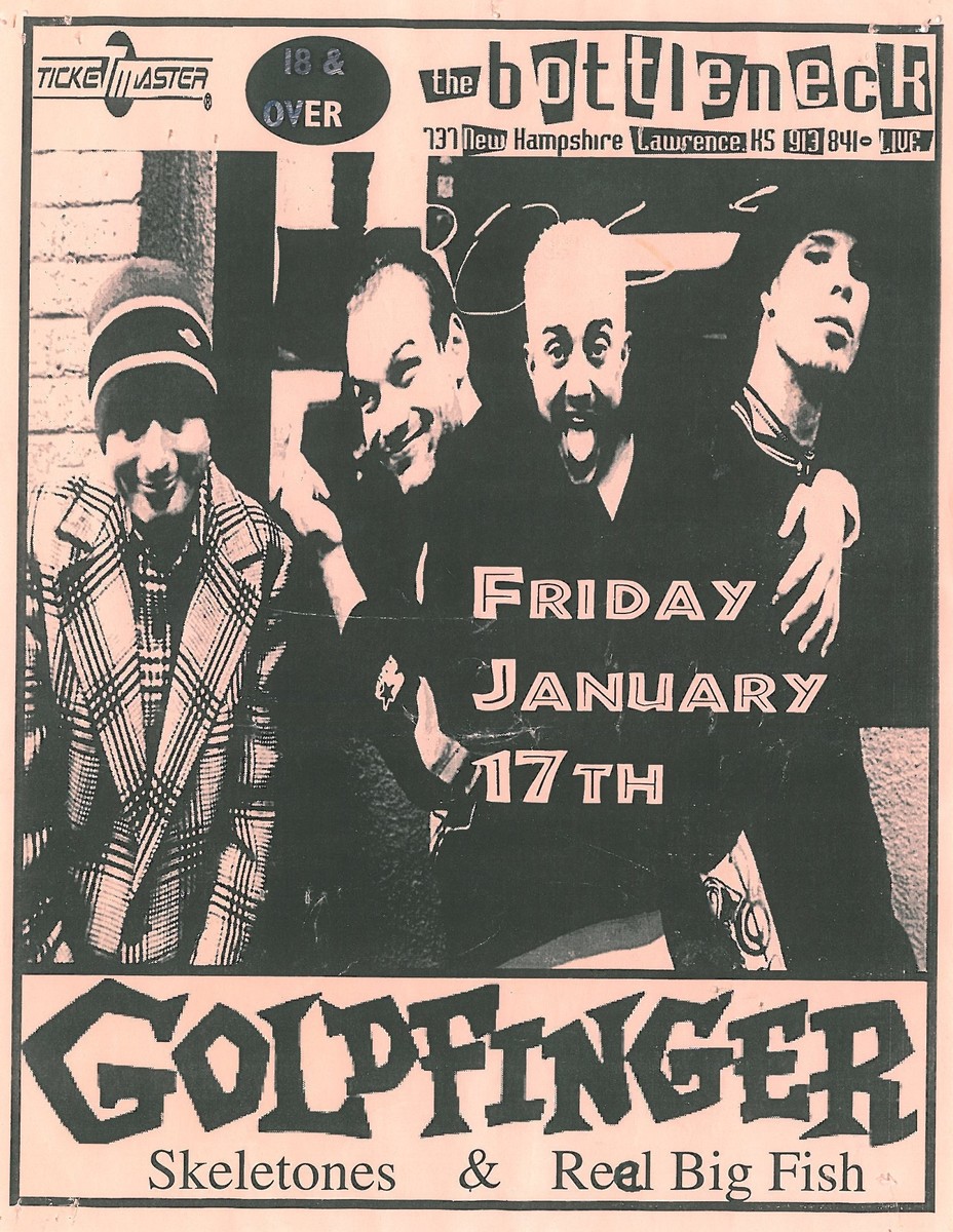 Goldfinger's 1997 Concert & Tour History
