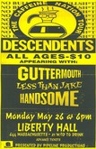 Descendents / Guttermouth / The Bubble Boys / Less Than Jake / Handsome on May 26, 1997 [388-small]
