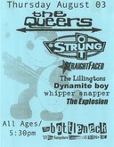 The Queers / Strung Out / Straight Faced / Dinomite Boy on Aug 3, 2000 [504-small]