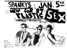 Plastic Sex on Jan 5, 1987 [990-small]