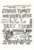 Sewer Trout / One Minute After / I.X.L. / Brat Pack on Nov 30, 1986 [991-small]