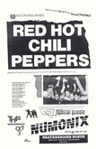 Red Hot Chili Peppers / Numonix on Oct 3, 1984 [230-small]