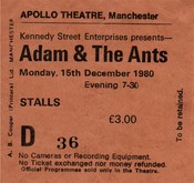 Adam And The Ants on Dec 15, 1980 [349-small]