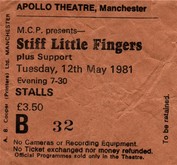 Stiff Little Fingers / The Wall on May 12, 1981 [353-small]