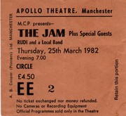 The Jam / Rudi / Syncopation on Mar 25, 1982 [358-small]