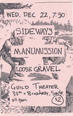 Sideways / Manumission / Loose Grave on Dec 22, 1992 [486-small]