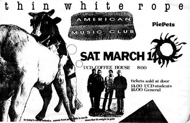 Thin White Rope Concert & Tour History