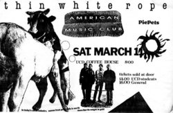 American Music Club / Thin White Rope / Piepets on Mar 11, 1989 [534-small]