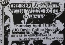 Thin White Rope Concert & Tour History