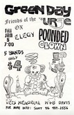 Friends of the Ox / Green Day / Urge / Elegy / Pounded Clown on Jan 5, 1990 [614-small]