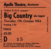 Big Country  on Oct 11, 1984 [686-small]