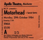 Motorhead on Oct 29, 1984 [689-small]