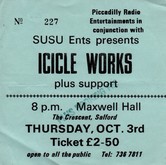 Icicle Works on Oct 3, 1985 [694-small]
