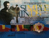 Simple Minds / OMD / The Stranglers  / Voice of the Beehive on Aug 10, 1991 [787-small]