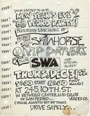 SWA  / NIP DRIVERS  / SKINHORSE / TIMO  on Dec 31, 1987 [392-small]