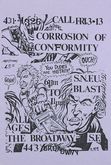 Honor Role / Blast / Corrosion Of Conformity / SNFU on Mar 13, 1987 [635-small]