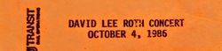 David Lee Roth / Cinderella on Oct 4, 1986 [703-small]
