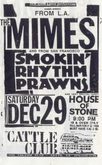 The Mimes / Smokin' Rhythm Prawns / House of Stone on Dec 29, 1990 [772-small]
