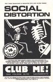 Social Distortion / Skull Duggery / Bliss on Feb 16, 1989 [815-small]
