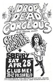 Drop Dead, Gorgeous / Groovie Ghoulies / 58 Fury on Apr 28, 1990 [816-small]
