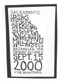 Milhouse USA / Riff Randals / The Plus Ones / Secretions / The Knockoffs on Sep 15, 2000 [846-small]