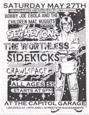 Bobby Joe Ebola and the Children MacNuggits / Secretions / Crawlspace / The Sidekicks / The Worthless on May 27, 2000 [849-small]
