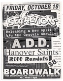 Secretions / A.D.D. / Hanover Saints / Riff Randals on Oct 18, 2002 [859-small]