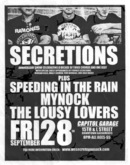 Secretions / Speeding in the Rain / Mynock / Final Summation / Lousy Lovers on Sep 28, 2001 [867-small]