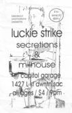 Luckie Strike / Secretions / Milhouse SMF / The Pits on Sep 8, 2000 [888-small]