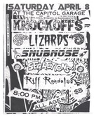 Secretions / The Lizards / Riff Randals / The Knockoffs / Snubnose on Apr 8, 2000 [890-small]