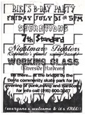 Secretions / 7th Standard / Nightmare Fighters / Working Class on Jul 31, 1998 [898-small]