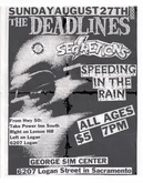 The Deadlines / Secretions / Speeding in the Rain / Simply Put on Aug 27, 2000 [971-small]