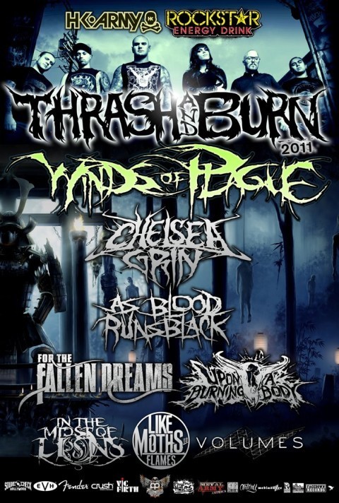 As Blood Runs Black's 2011 Concert & Tour History | Concert Archives