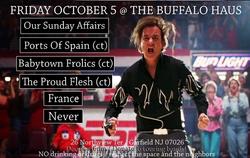 France / Ports of Spain / The Proud Flesh / Our Sunday Affairs / Babytown Frolics / Never on Oct 5, 2012 [097-small]
