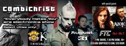 Combichrist / The Azoic / FTC / DJ SLT on Aug 31, 2013 [132-small]