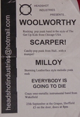 Woolworthy / Scarper! / Milloy on Sep 25, 2001 [211-small]