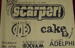 Lithium Joe / Cake, UK / Scarper! on Apr 20, 1996 [217-small]