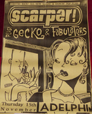 Gecko / The Fabulators / Scarper! on Nov 11, 1996 [220-small]