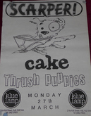 Cake, UK / Scarper! / Thrush Puppies on Mar 27, 1995 [224-small]
