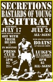 Secretions / Bastards of Young / Ashtray / Boats! on Jul 24, 2010 [236-small]