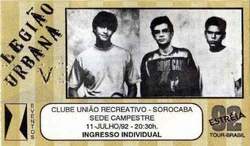 Legião Urbana on Jul 11, 1992 [273-small]