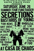 Secretions / Bastards of Young / 9:00 News / Snot Cocks / Fist Full Of Freaks on Jun 26, 2010 [307-small]