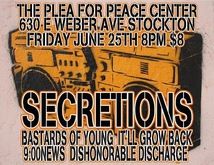 Secretions / Bastards of Young / It’ll Grow Back / 9:00 News / Dishonorable Discharge on Jun 25, 2010 [309-small]
