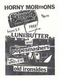 Horny Mormons / Lung Butter / The Popesmashers on Apr 21, 1992 [344-small]