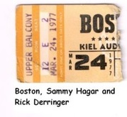 Boston / Sammy Hagar / Rick Derringer on Mar 24, 1977 [348-small]