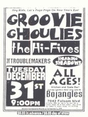 Groovie Ghoulies / The Hi-Fives / The Troublemakers / Shaking Shadows on Dec 31, 1996 [441-small]