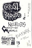 Christ on Parade / Neurosis / Corrupted Morals / Earwax on Apr 29, 1988 [902-small]