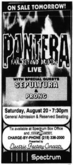 Pantera / Prong / Sepultura on Aug 20, 1994 [211-small]