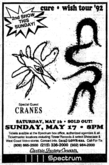 The Cure / Cranes on May 16, 1992 [234-small]