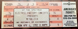 Metallica on Apr 6, 1992 [339-small]